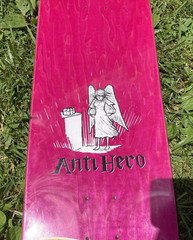 Antihero Grant Taylor Book Of Anti Hero Series Skateboard Deck Todd Francis 2018