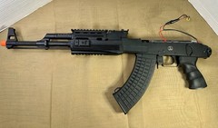Multi Option VOL CYMA Full/Semi Electric Metal Gear AK-47 9520 Airsoft gun READ!