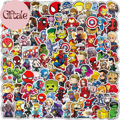200PCS Cool Character Stickers for Water Bottles Skateboard Luggage Laptop Bumpe