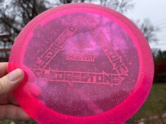 2022 Discraft Heat Crystal Sparkle Ledgestone Limited EditionDisc Golf #4144
