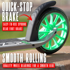 Madd Gear Kruzer 200mm Commuter Scooter Folding Teens & Adults Max Weight 220LBS