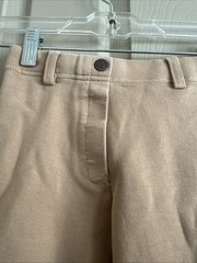 Equi Star Unisex Kids Tan Knee Patch Jodhpurs Riding Breeches Pants Size 10 EUC
