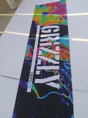 «Grizzly» graphic Skateboard Deck Grip Tape