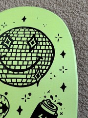 Ryan Reyes TANKED Creature Skateboards glow in the dark sketchy tank used