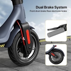 Electric Scooter Adult Folding E-Scooter 350W Long Range 25KM/H Fast Speed w/APP