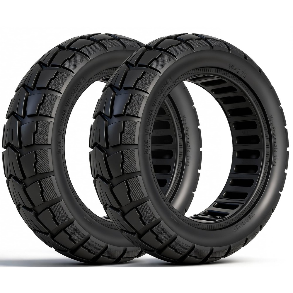 10 Inch Scooter Tires: 70/65-6.5 Solid Tire for Evercross H5 Hover 1 Alpha Hi…