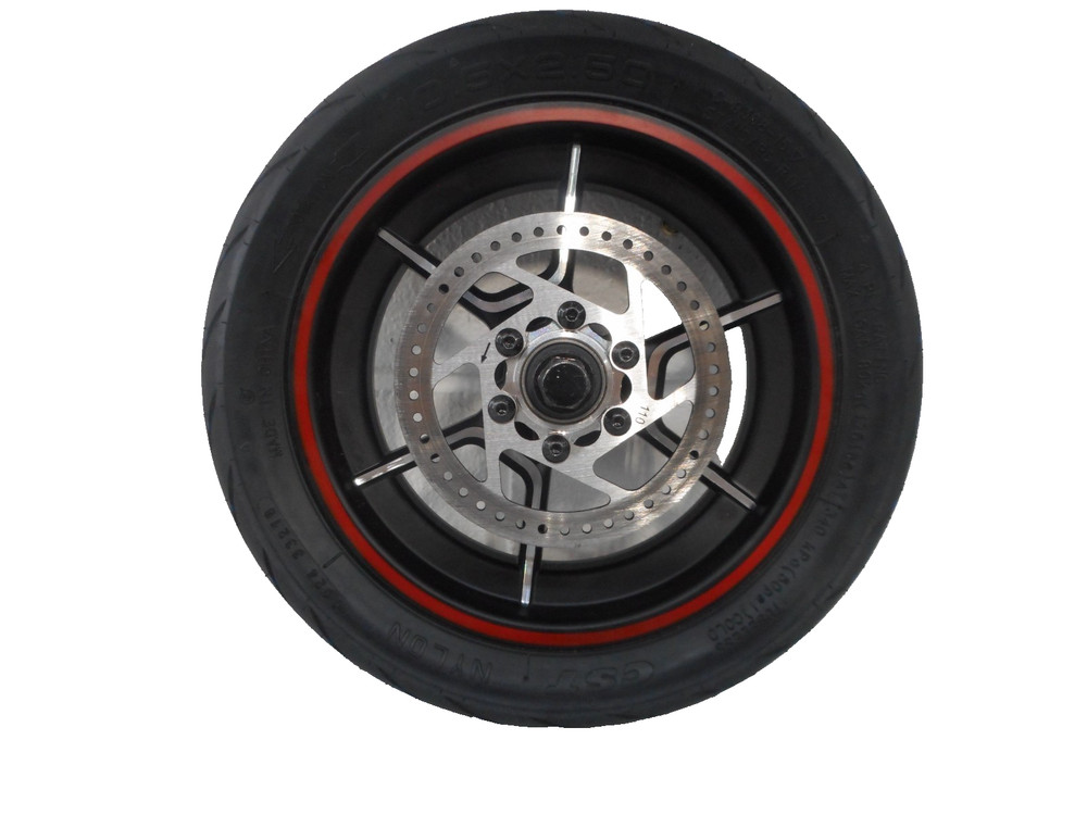NIU KQi300X Foldable Electric Kick Scooter , Front Wheel & TIRE , Assembly – ON