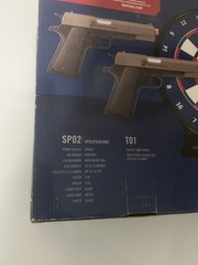 Retired Crosman Marines Competition Airsoft Target Kit Nib Sealed 325 FPS