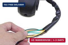 1 Sets 12V Control Switch Horn Turn Signal Waterproof Scooter Left and Right Han