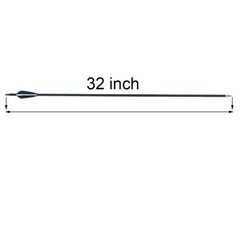 12Pcs 32in Carbon Arrows Archery Hunting Shooting SP500 For Compound/Recurve Bow