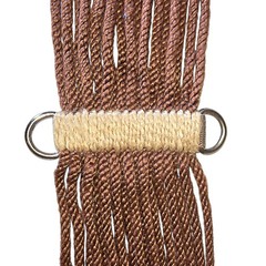 New Old Stock Brown Mohair Wool Cinch 28 inches with Stainless Steel Hardware