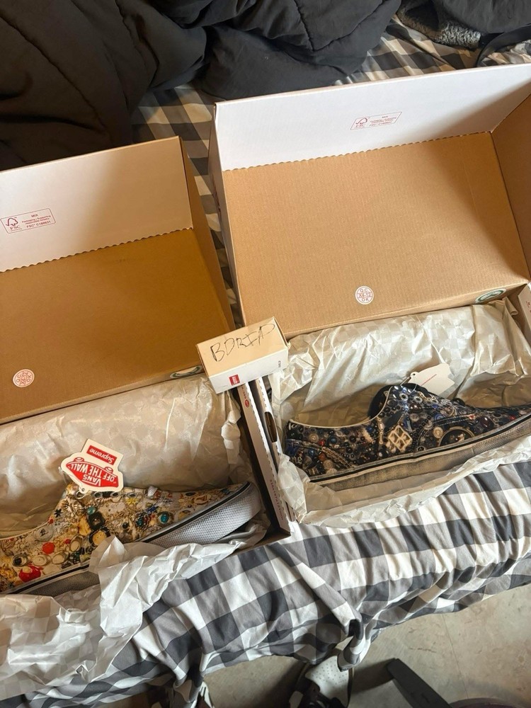 Supreme SS26 Mike Kelly Vans Era Both Pairs Sz 11
