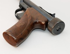 Nice! Hy-Score 800 Blued Rifled Barrel .22 Cal Single Shot Target Pellet Pistol