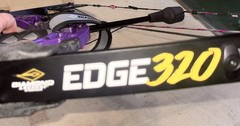 Diamond Archery Edge 320 Bow Purple Mossy Oak Bundle (arrows/hard case/quiver)