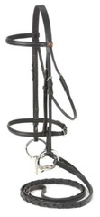 English Bridle & Reins – Raised Leather – Full or Cob – Black-Brown-Chestnut