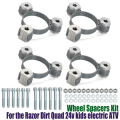 Wheel Spacers For Razor Dirt Quad 24v ATV For Stability & To Prevent Tip-Over US