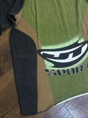 Vintage JT Sport Racing RAVE 600 Jersey – Green Gray SIZE LARGE