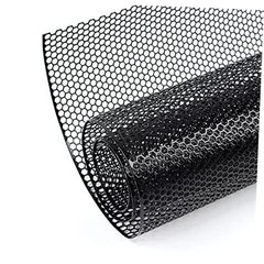 47×16 inches Car Pickup Truck Grill Mesh Spoiler Bumper 6x1mm Honeycomb Black