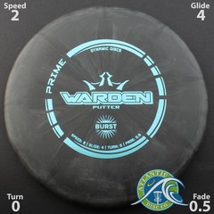 Dynamic Disc Prime Burst Warden – Putter – Scale Weight –