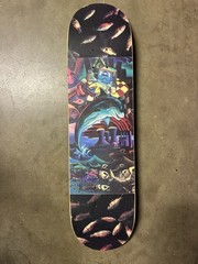 101 Sal Barbier Pollution Graffiti Slick Prime Wood 8x31in. 90’s Skateboard Deck