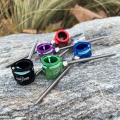 1 Pin Archery Recurve Bow Sight 0.019″ Optical Fiber Pin Bow Hunting Target