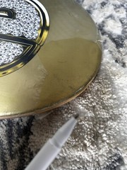 SUPREME SS13 GOLD BLING DECK NEW Skateboard World Famous Gold / Natural Top