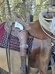 Heritage Rough Rider Saddle Holster 22 LR 6.5 Inch Barrle