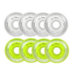 Labeda Millennium Gripper Roller Hockey Inline Wheels 4 Pack – Choose Color /