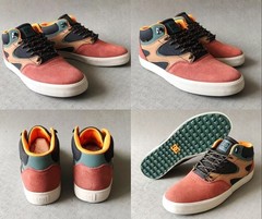 DC Shoes Kalis Vulc Mid Winter Casual Shoes Water Resistant US size