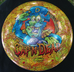 Discraft ESP Buzzz 180g Cap N Dead SuperColor Full Foil Rare Midrange