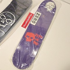 Zero x Bam Margera Purple Blood Skateboard Deck 1ST RUN + WALL MOUNT Viva La Bam