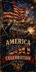 America 250 Cornhole Board Wraps 1776 2026 Patriotic Flag Decal Set