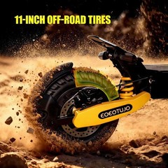 EOEOTWO GT06 Electric Scooter for Adult Foldable Off-road 1200W 30MPH E-Scooter