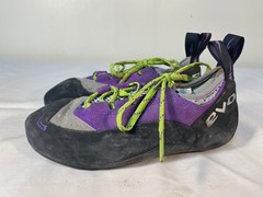 EVOLV Rock Climbing Shoes Women’s Leather Lace-up – US 8