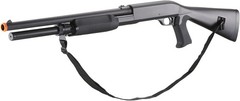 Reliable Airsoft Shotgun with Metal Frame and Polymer Components for Durability