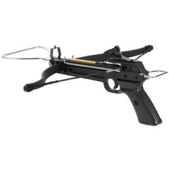 80 lb Black Archery Pistol Hunting Crossbow bow + 15 Bolts / Arrows 150 lbs Mini