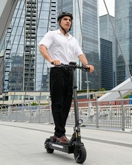 Folding Electric Scooter Adults 800W Commuting E-Scooter with APP Max.25MPH 10Ah