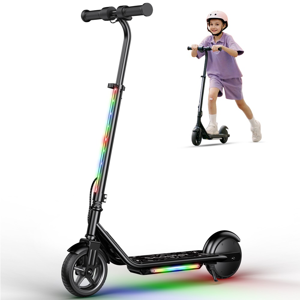 Electric Scooter for Kids Ages 8-12 150W E-Scooter Adjustable Heights Dual Brake