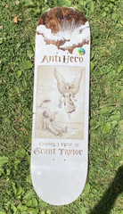 Antihero Grant Taylor Book Of Anti Hero Series Skateboard Deck Todd Francis 2018