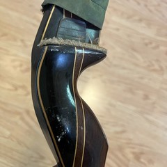 Vtg Browning Cobra RH Recurve Bow Archery 40# 50” Native American Quiver+Arrow