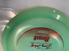 Beast (One of a Kind) Champion Barry Schultz New Disc Golf 176G Innova #1312
