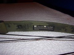Bear Whitetail Hunter Vintage Green Camouflage Compound Bow