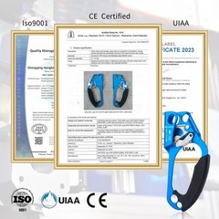 UIAA & Certified Hand Ascender for 8~13MM Rope