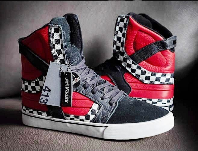 Supra Men’s Supra Skytop 2 Samakazi 413 Fashion High Top Shoes US size