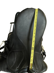 Black 17 in Used Stubben Scandica DL Dressage Saddle set & Bundle
