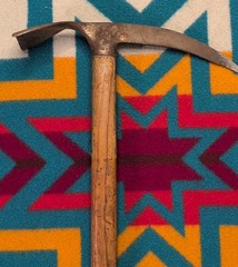 Vintage Interalp Camp Eiger Ice Axe Long Italy Swiss Piolet Inter Alp 27.5″‘