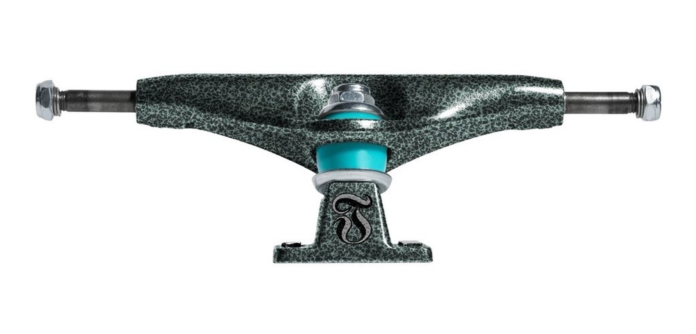 Thunder T-II 148 Leviathan Black / Teal Skateboard Trucks 8.25″ Axle