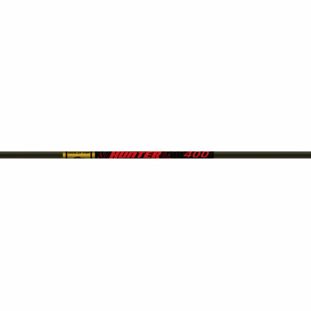 Gold Tip 340 Hunter Arrow Shafts, Pack of 12 – Black (HUN340S)