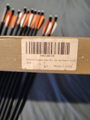 Bio Reeg Crossbow Bolts 12. 18 Inches Carbon Arrows Hunting Archery(Pack of 12)