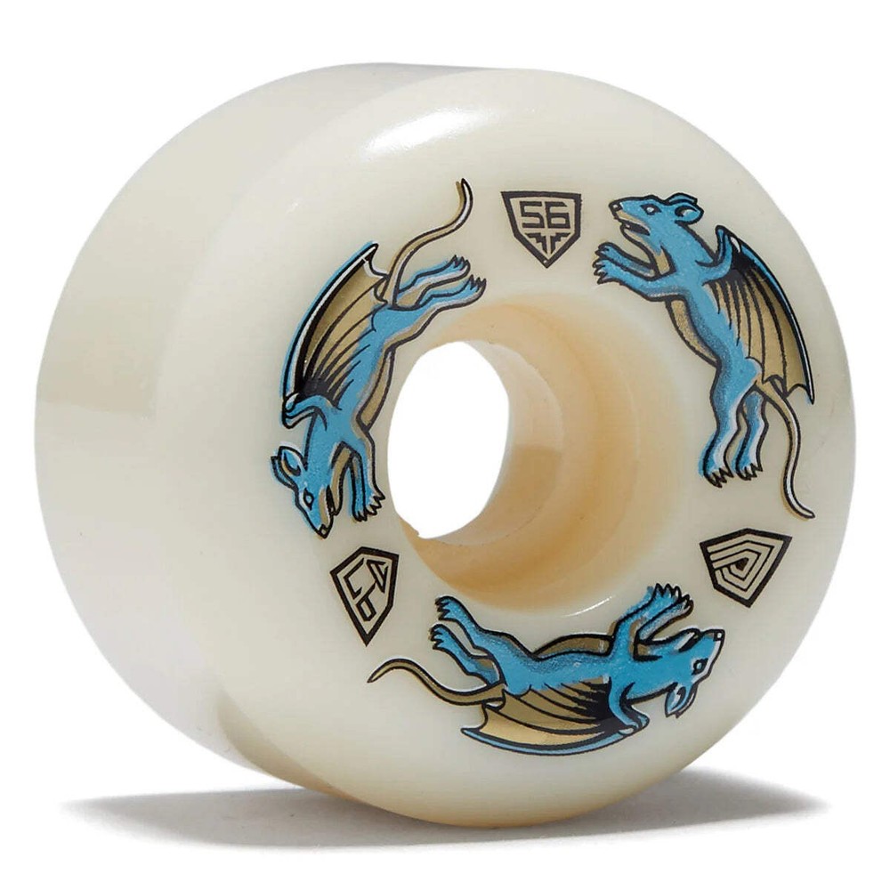 Powell Peralta Wheels Dragon Formula Nano Rats 56mm 39mm 97A Skateboard Set of 4